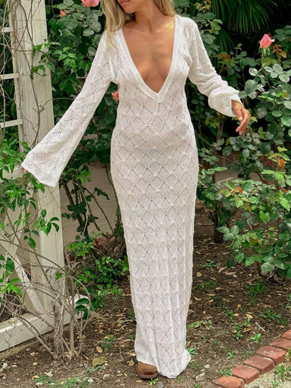 Joliloves abiti premaman Elegante Senza Schienale Tessvto Adatto per servizi fotografici Maxi vestito premaman