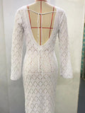 Joliloves abiti premaman Elegante Senza Schienale Tessvto Adatto per servizi fotografici Maxi vestito premaman