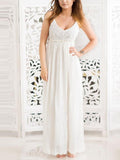 Joliloves Colore Unico Pizzo Lino Cotone Elegante Abiti eleganti premaman