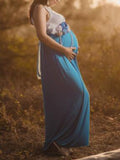 Joliloves Patchwork Girocollo Senza Maniche Semplice E Casual Abiti per servizi fotografici Maxi abiti